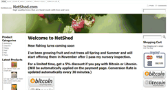 Desktop Screenshot of netshed.com